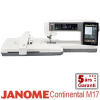 Janome Continental M17 sy- og broderimaskine